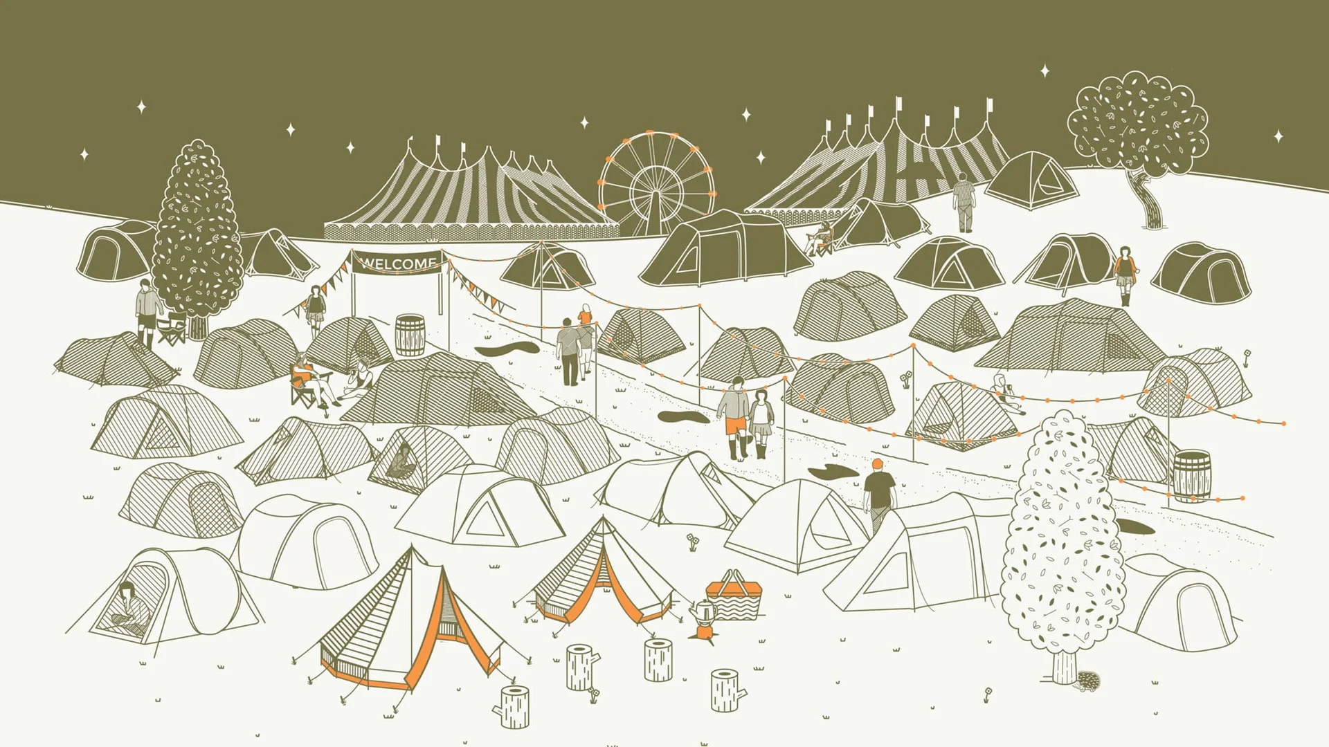 Pitch Tents - Gallery 3
